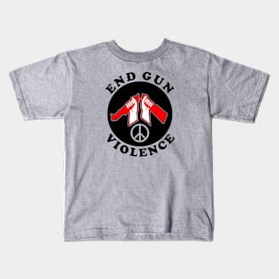 End Gun Violence Kids T-Shirt